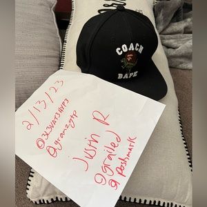 PADS Bape x Coach Hat